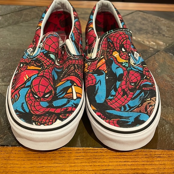 Vans Other - Rate! Vans x Marvel Spider-Man slip ons